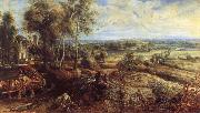 Peter Paul Rubens An Autumn Landscape with a View of Het Steen in the Earyl Morning oil painting